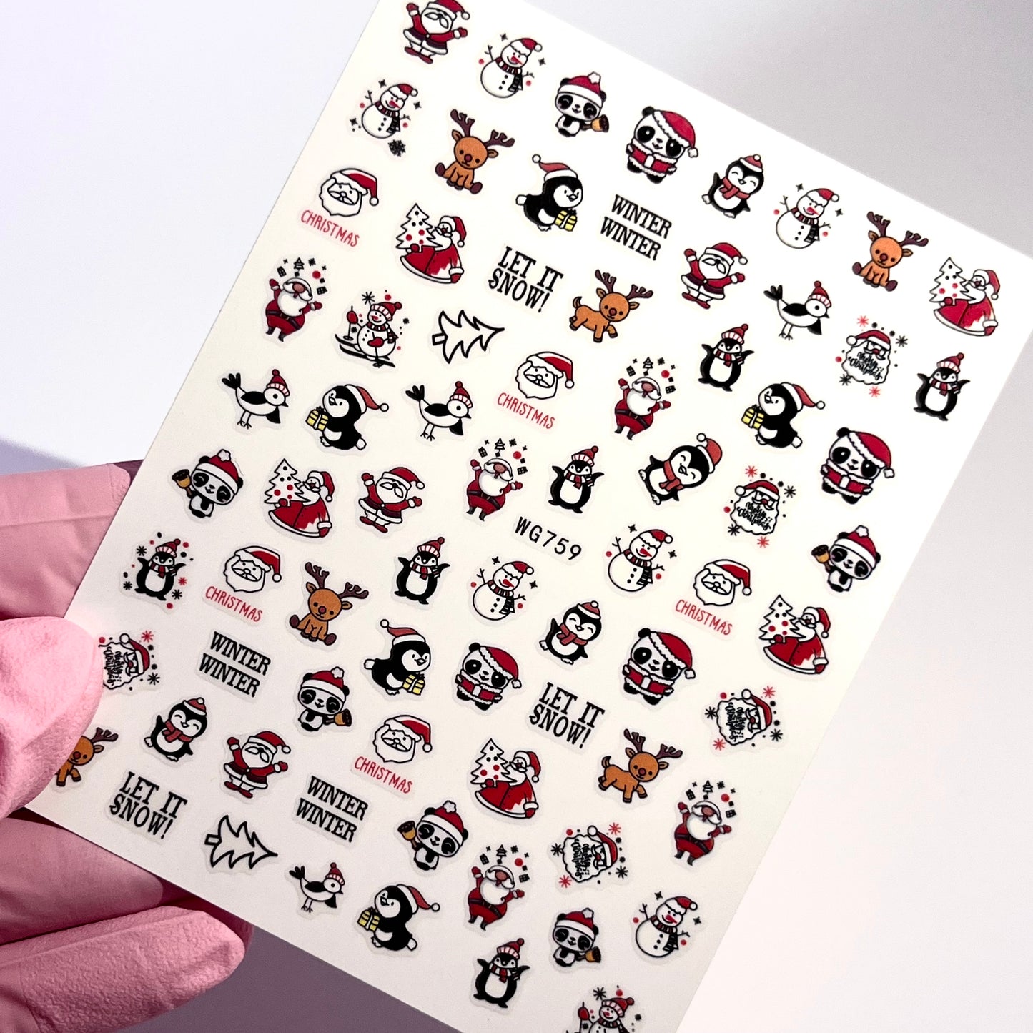 Christmas cute sticker