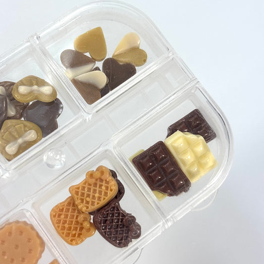CAJITA CHOCOLATINAS + GALLETAS 30 Uds