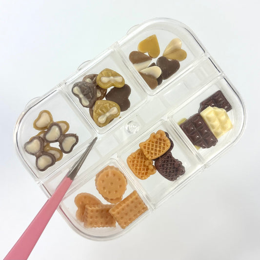 CAJITA CHOCOLATINAS + GALLETAS 30 Uds