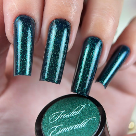 " Frosted Emerald " ESMALTE | GEL POLISH