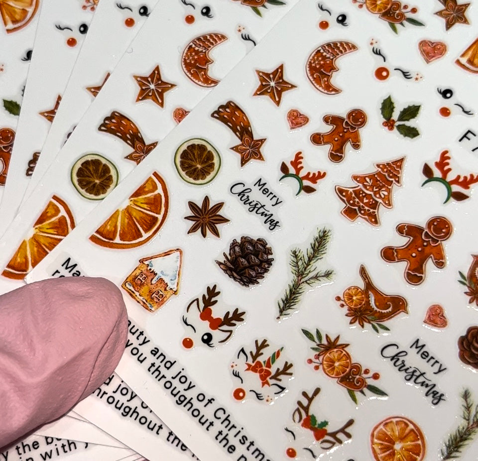 Christmas mix sticker