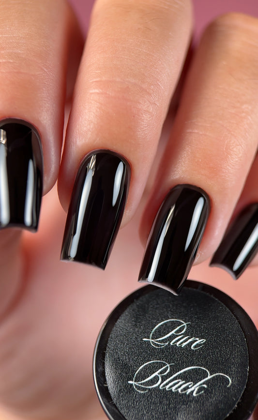 " Pure black " ESMALTE | GEL POLISH