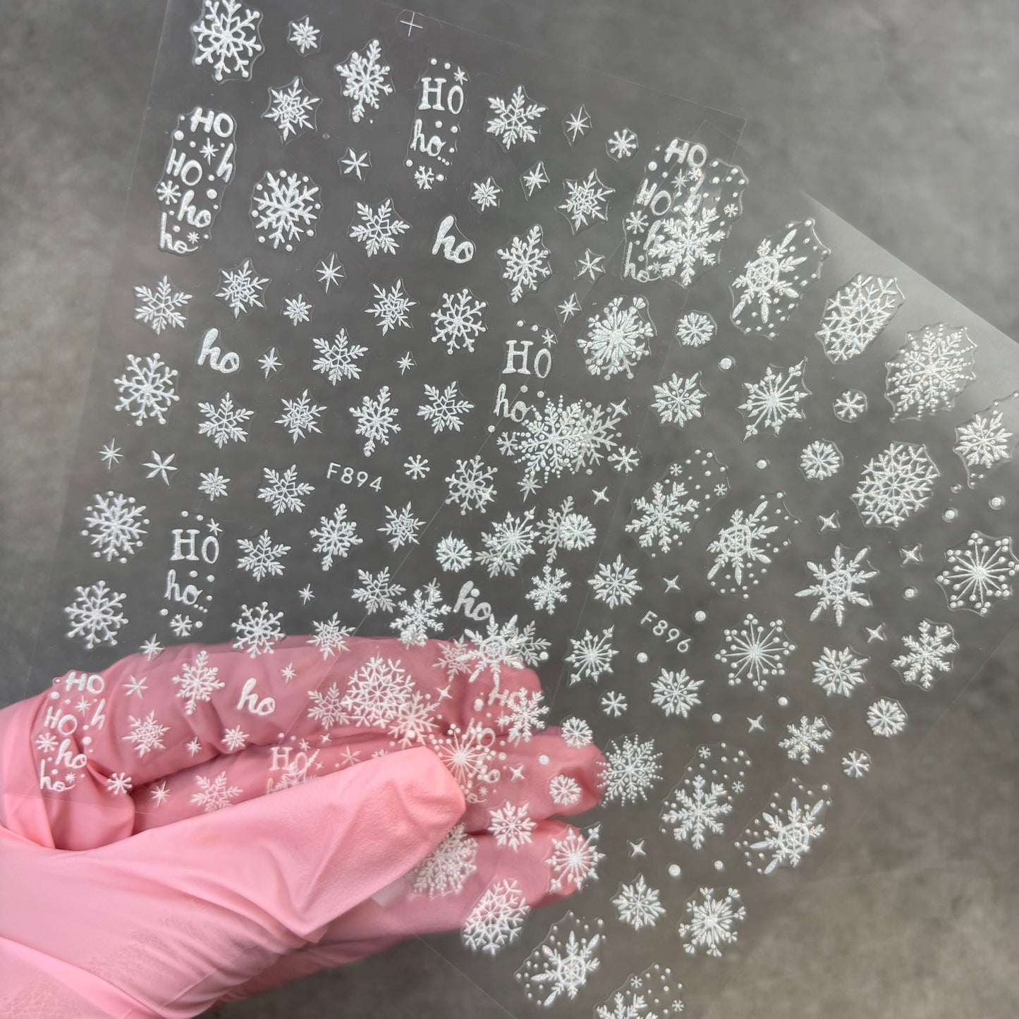 Snowflakes stickers