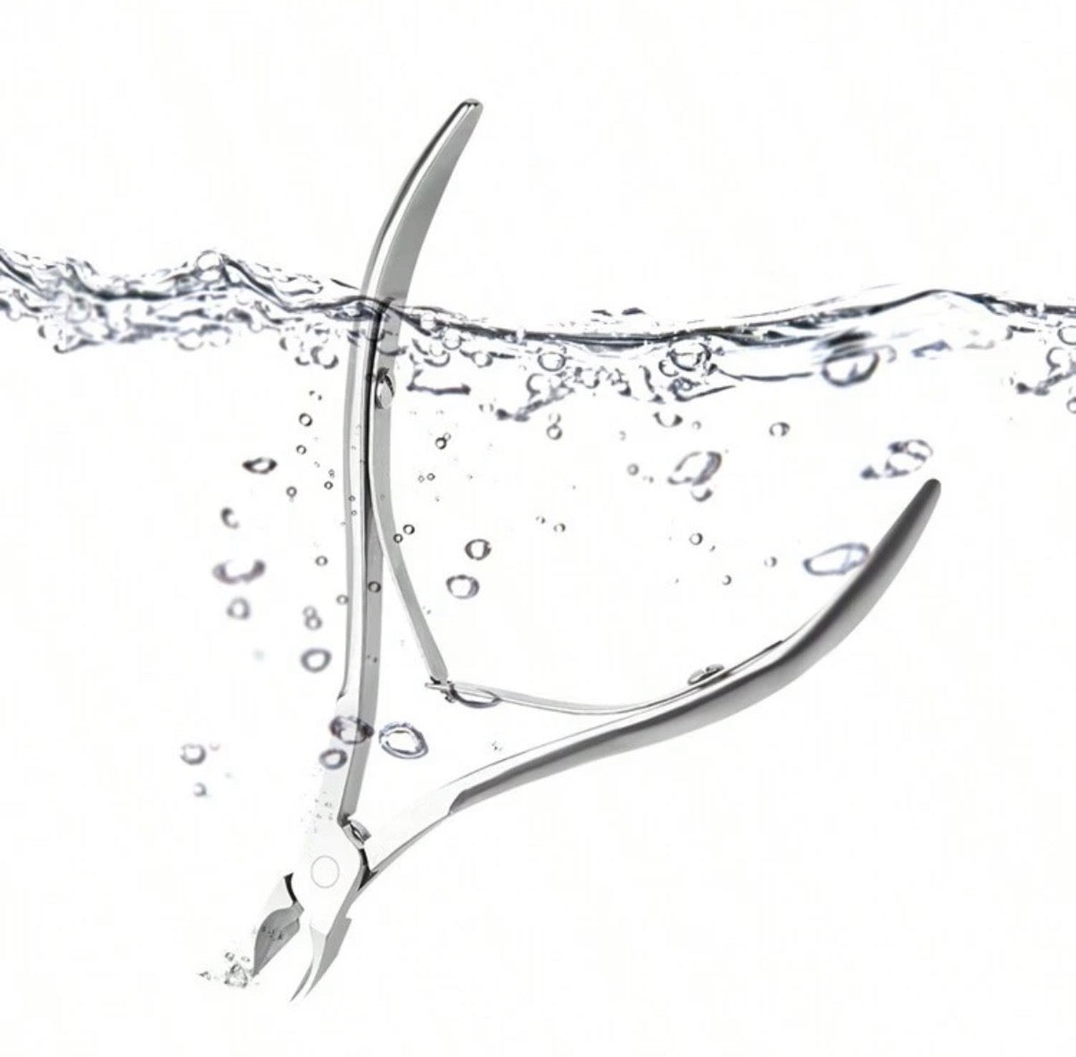 Alicates corta cutículas acero inoxidable