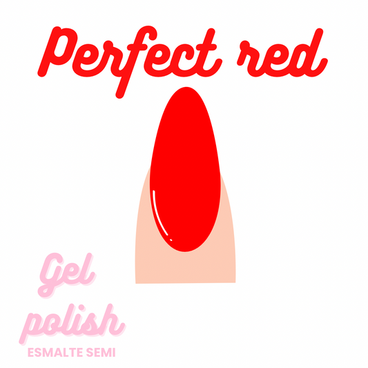 Esmalte Perfect red