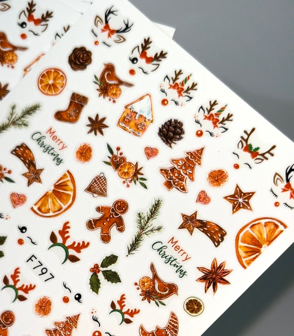 Christmas mix sticker