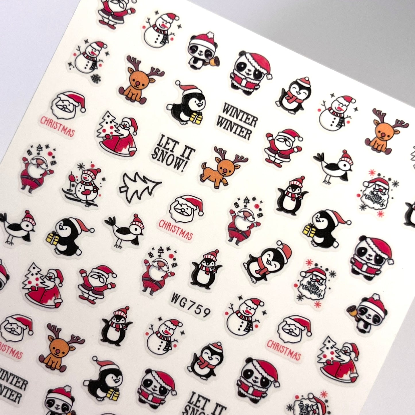 Christmas cute sticker