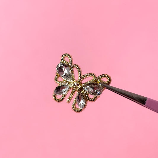 Crystal butterflies XL 2 UDS