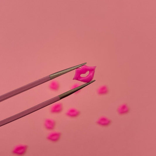 Baddie kisses fucsia 2 Uds