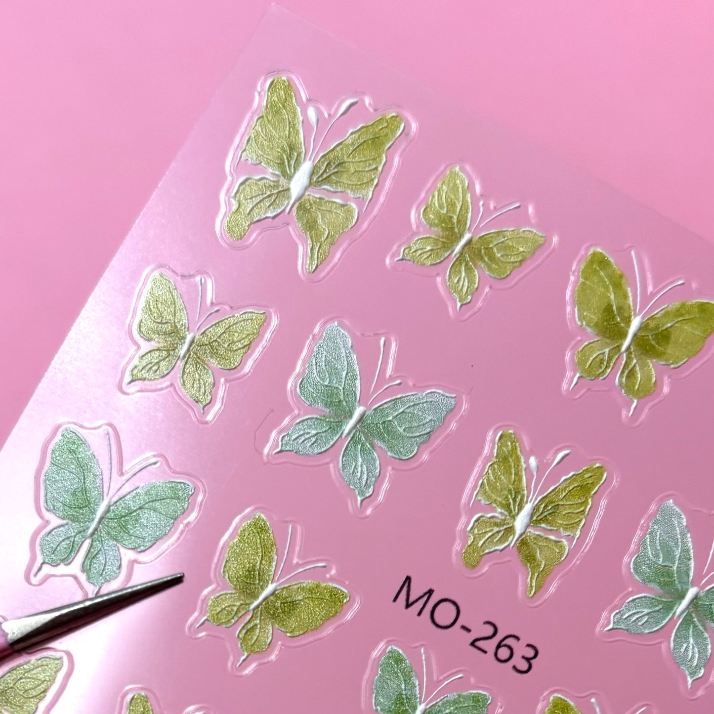 Butterflies green 263
