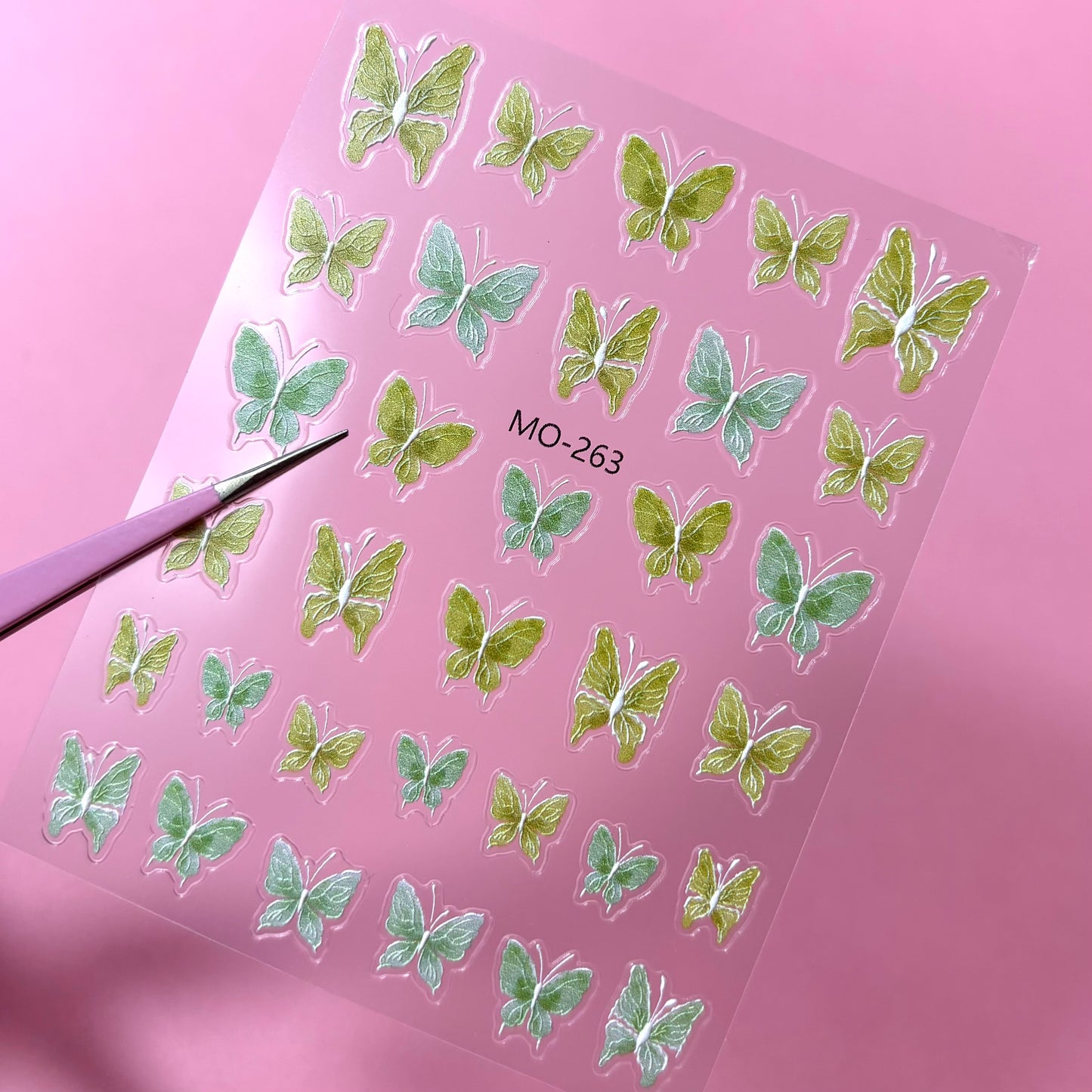 Butterflies green 263