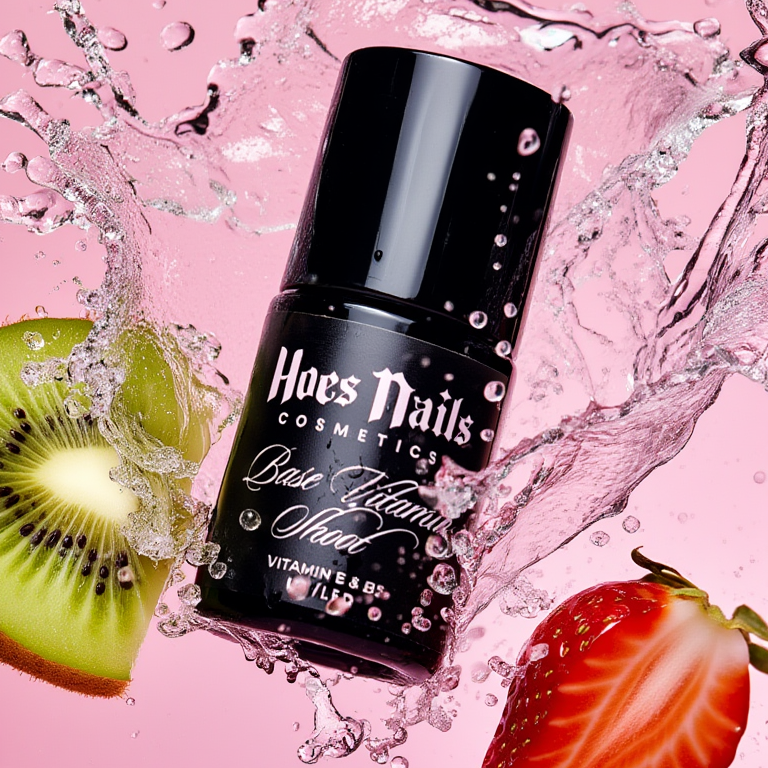 Base Vitamin Shot – Vitamina E & B5 🥝🍓 / PARA SEMIPERMANENTE Y ACRYGEL