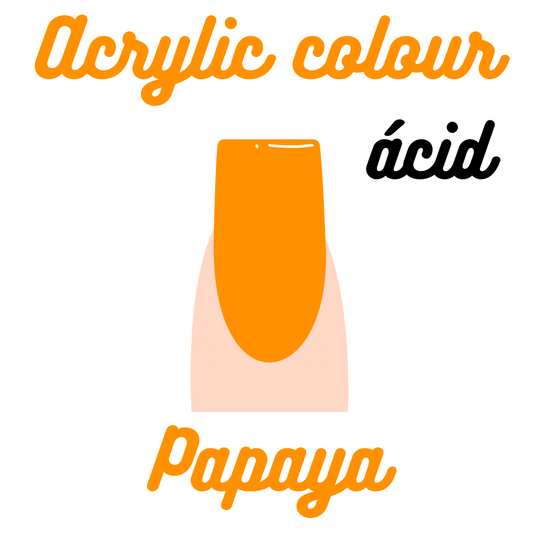 Acrílico Papaya 20g