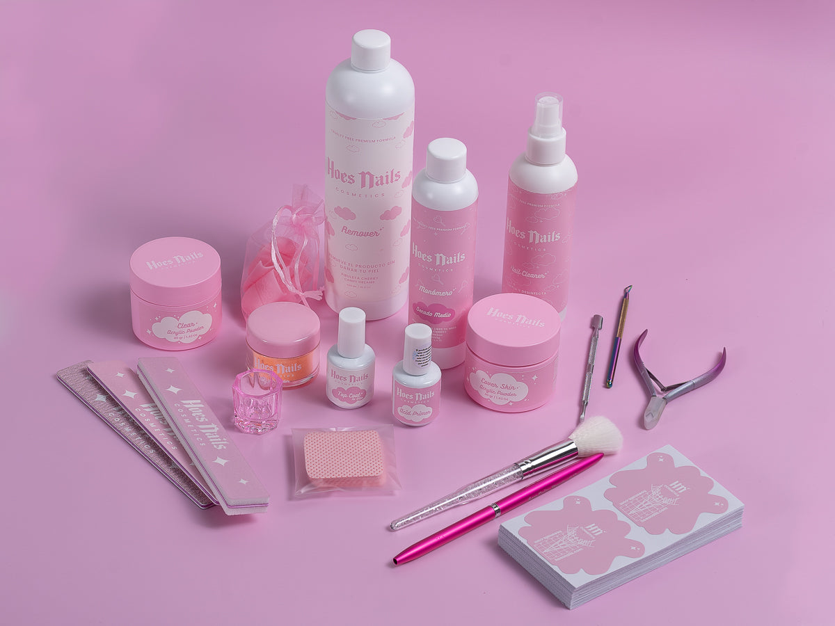 KIT DE INICIACIÓN AL ACRÍLICO 👑VIP👑