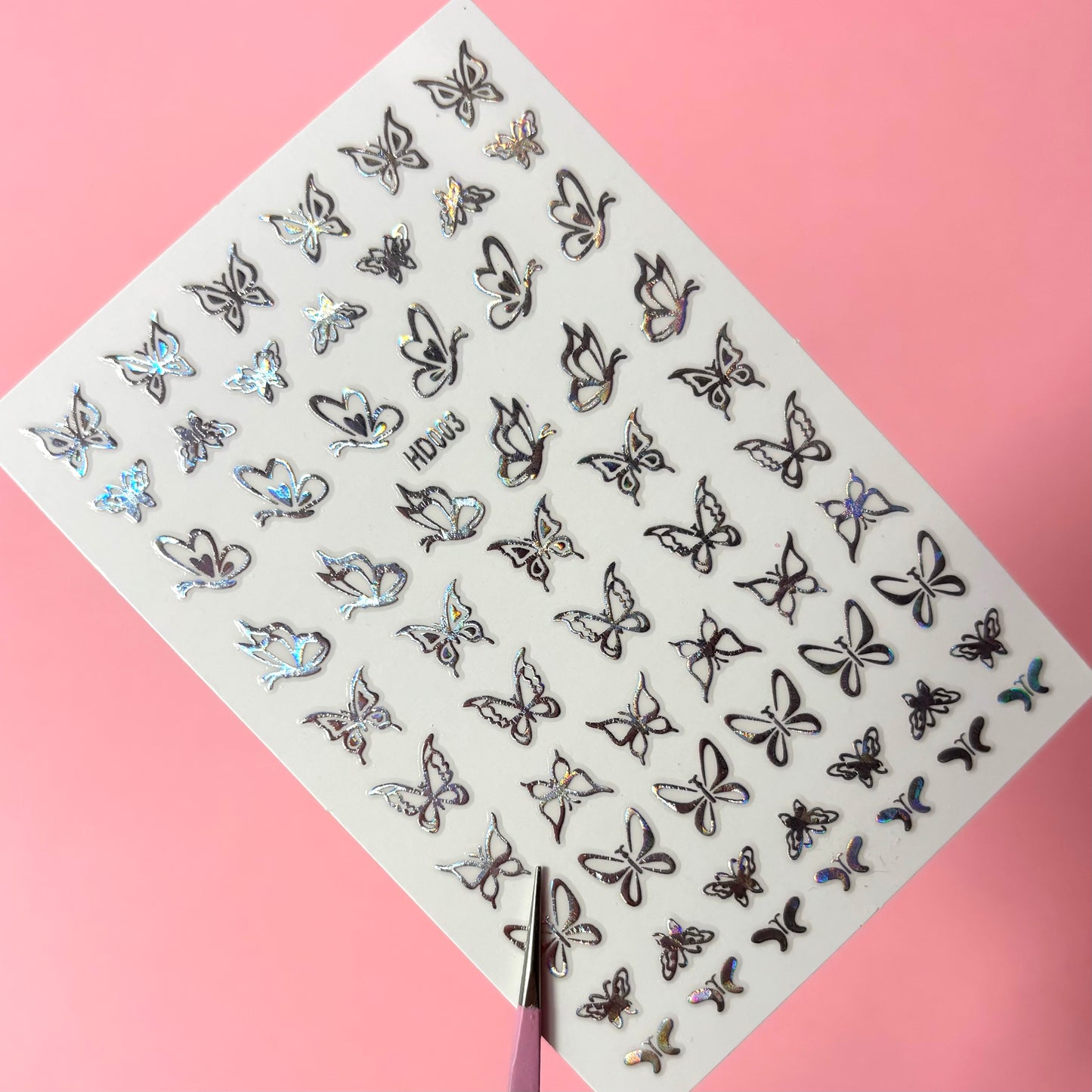 Silver butterflies 003