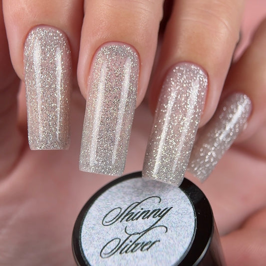 " Shinny Silver " ESMALTE | GEL POLISH