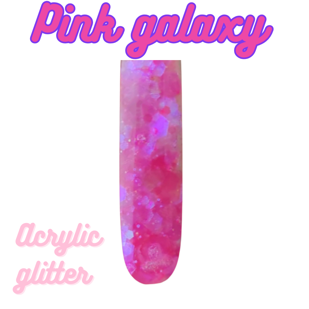 Acrílico Pink galaxy20g