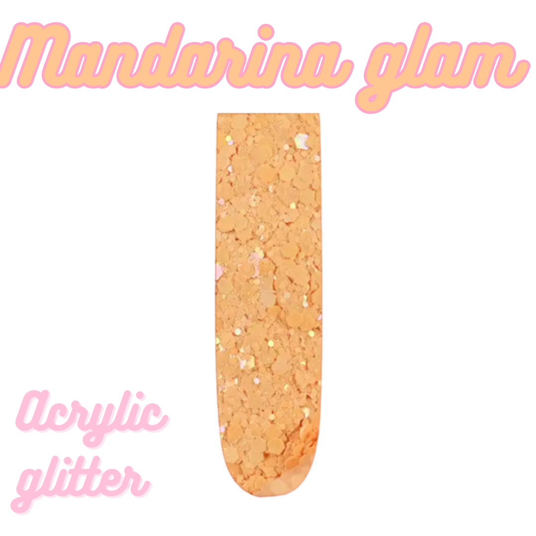 Acrílico Mandarina glam20g