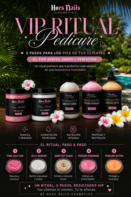 Vip ritual Pedicure - COMBO COMPLETO