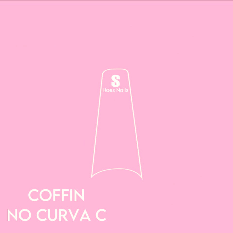 TIPS TRANSPARENTES COFFIN S (No curvatura C)
