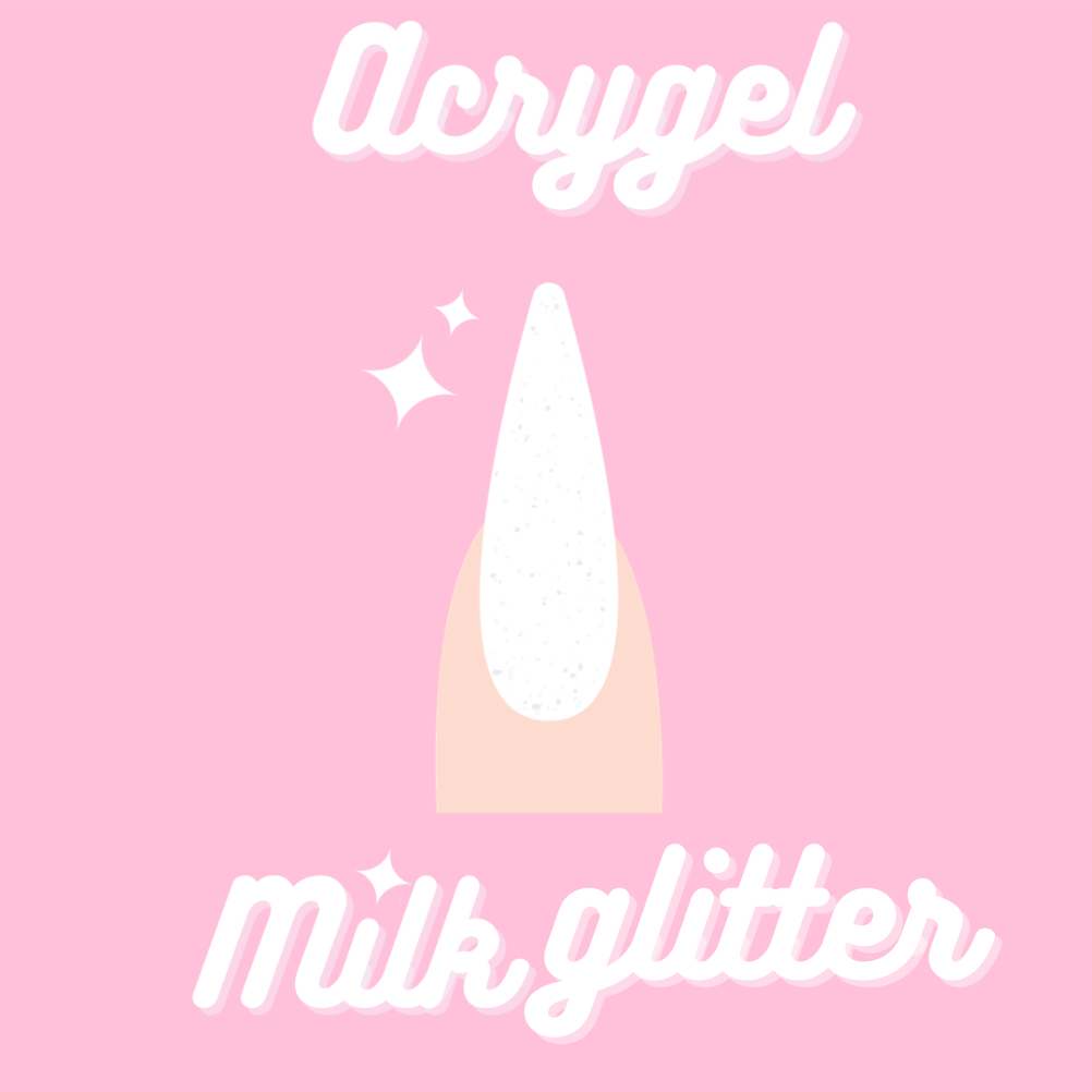 Acrygel MILKY GLITTER