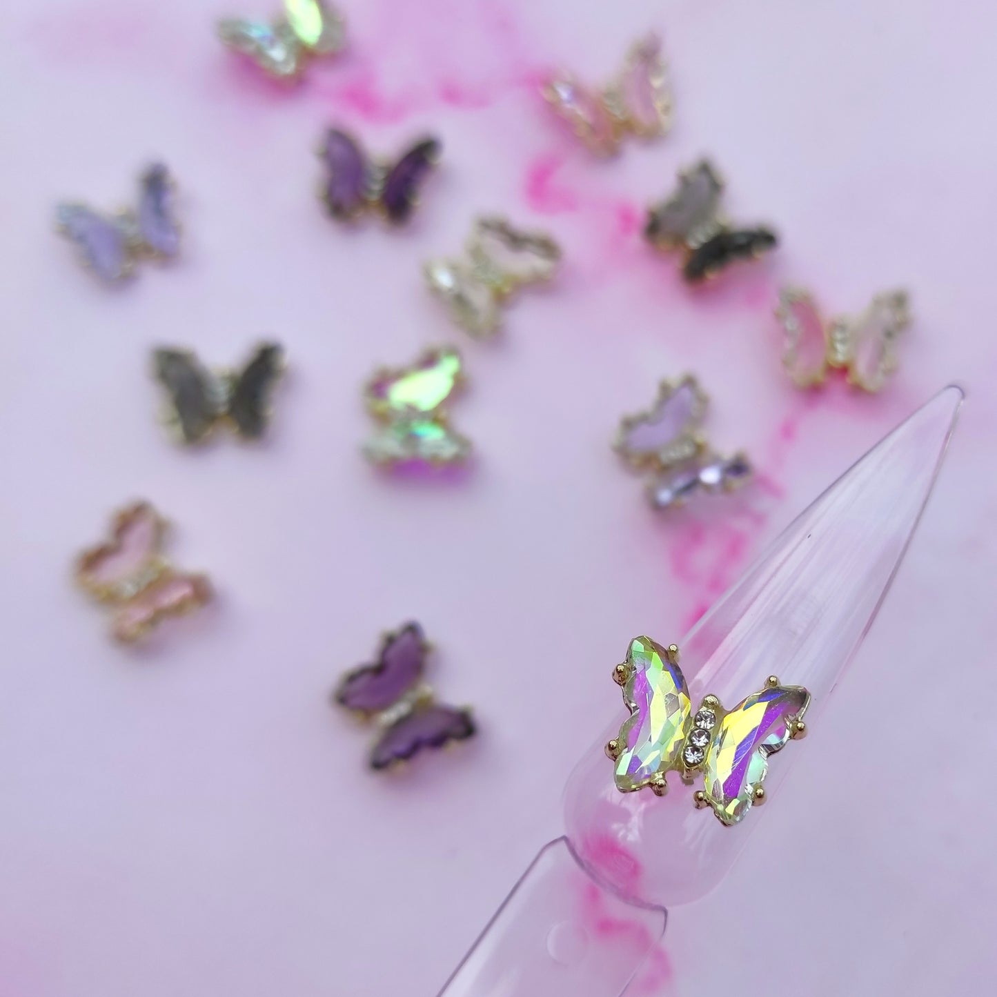 Joyita mariposa de cristal