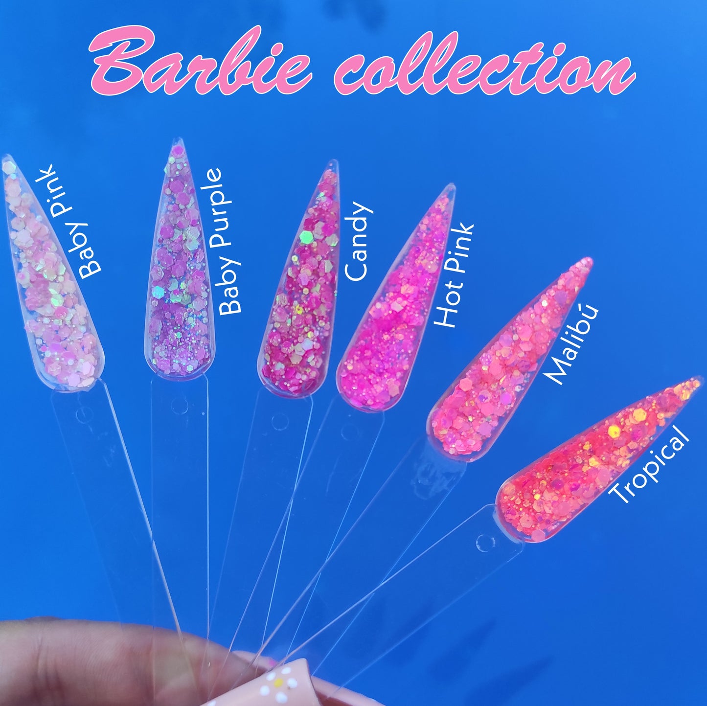 Acrílico Baby Pink