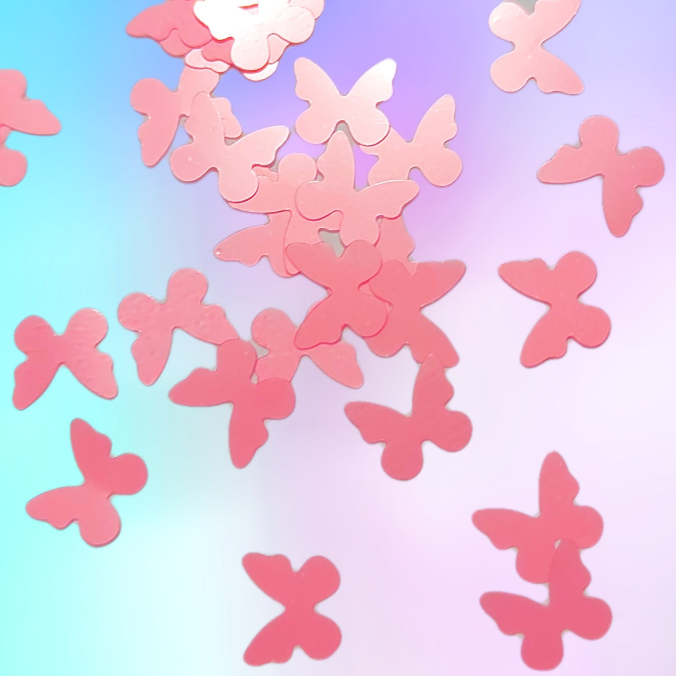 Mariposas rosa coral