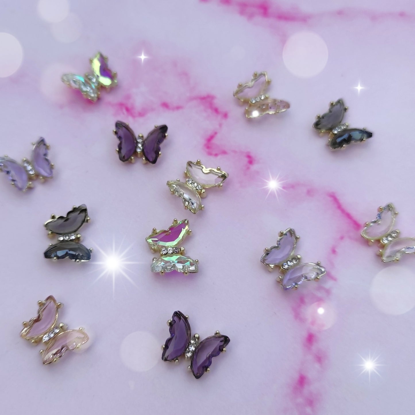Joyita mariposa de cristal