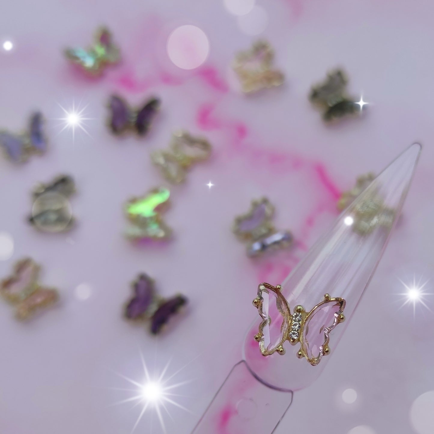 Joyita mariposa de cristal