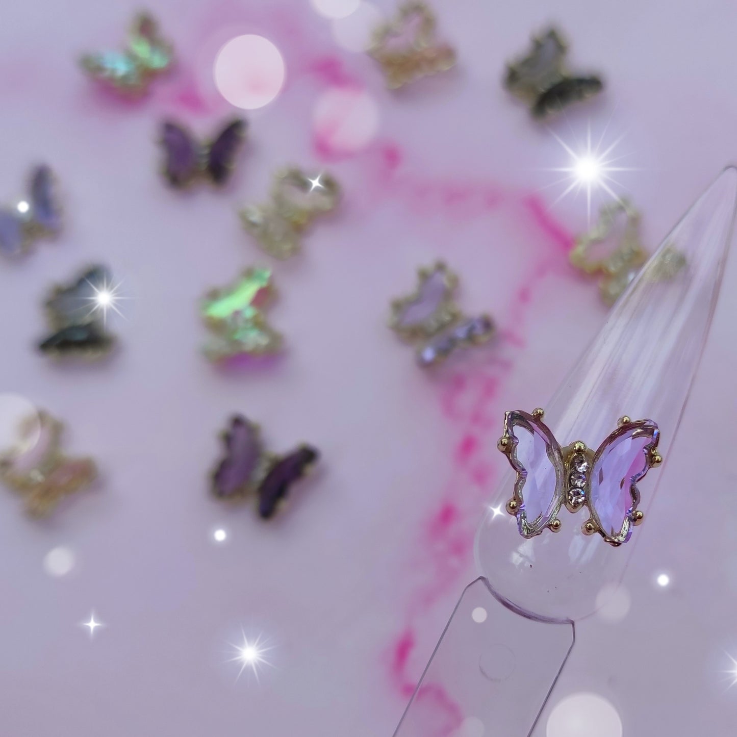 Joyita mariposa de cristal