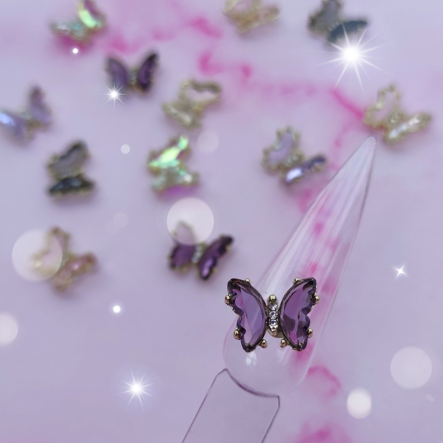 Joyita mariposa de cristal