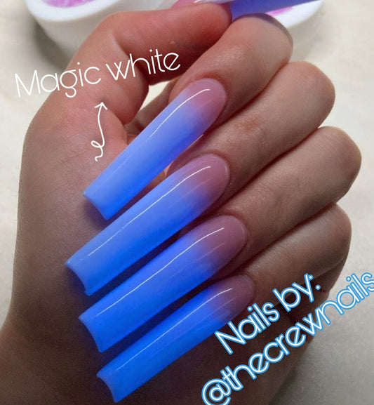 Acrílico fluorescente Magic white20g