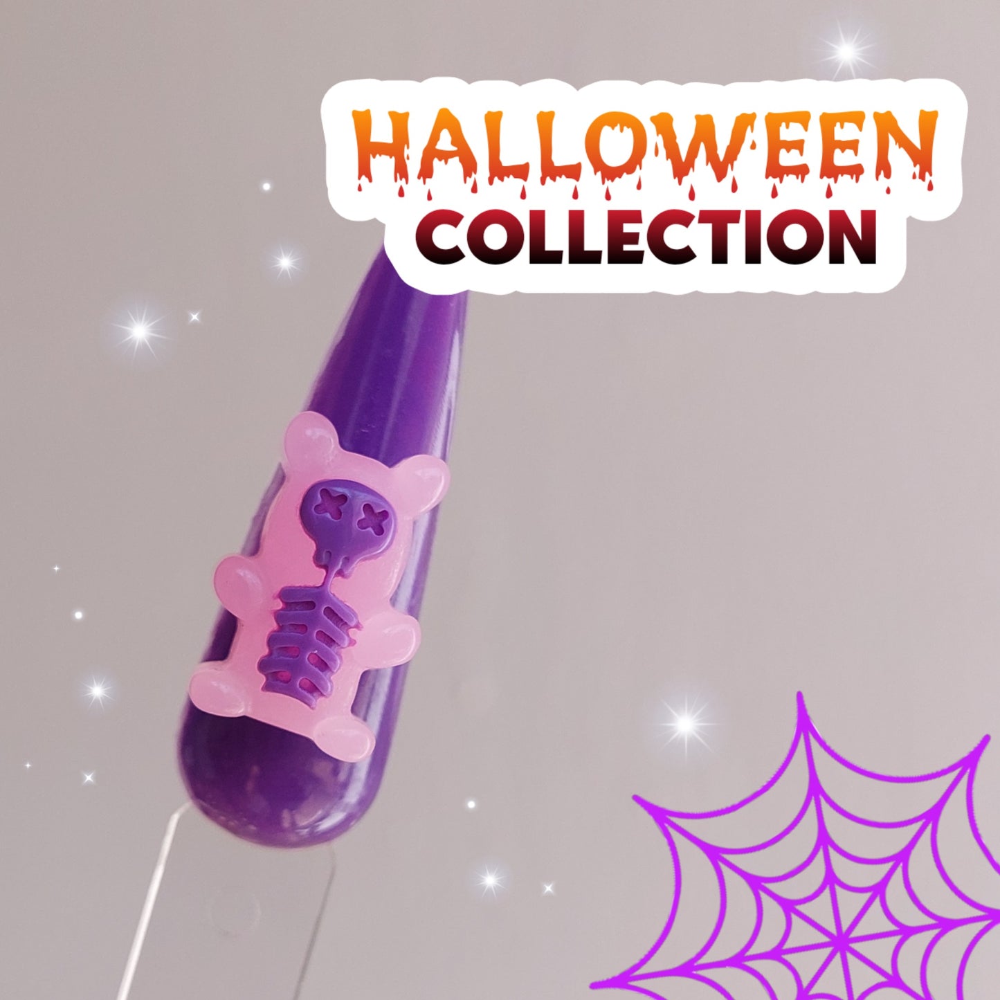 Osito calavera blueberry PACK 2 Uds