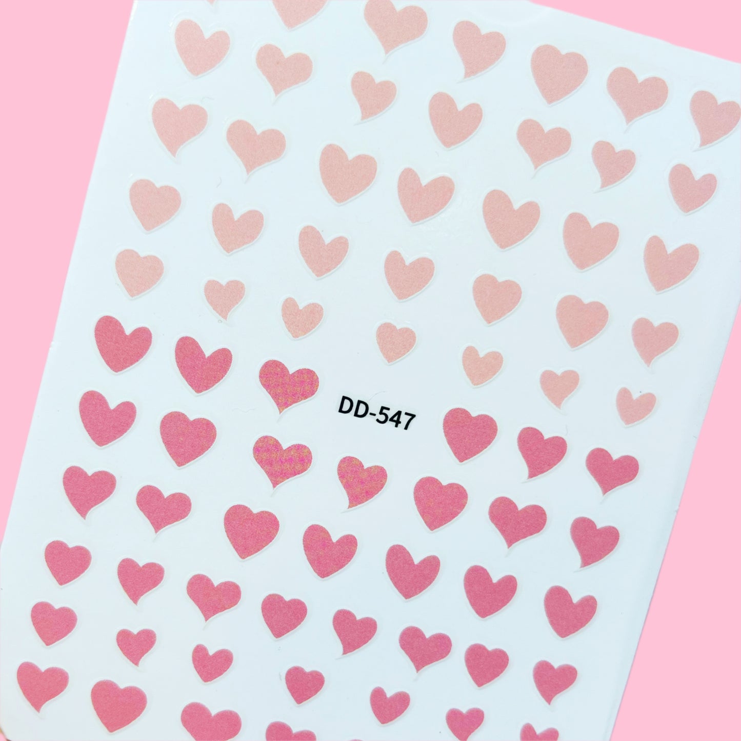Corazones rosa nudes 🤍💞 DD547