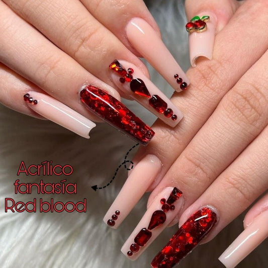 Acrílico Red blood20g