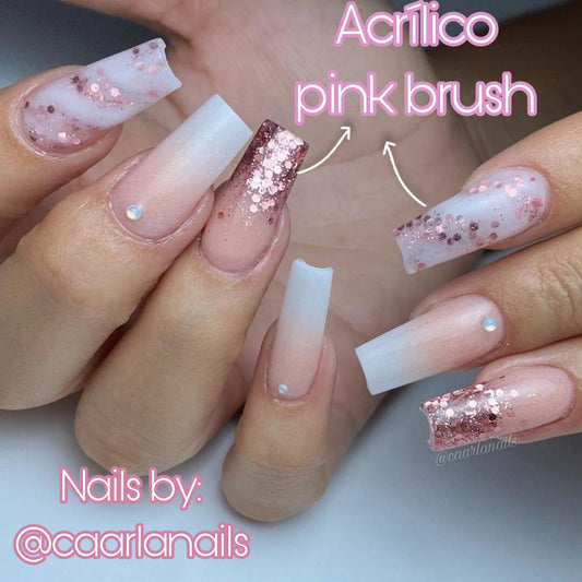 Acrílico Pink brush20g