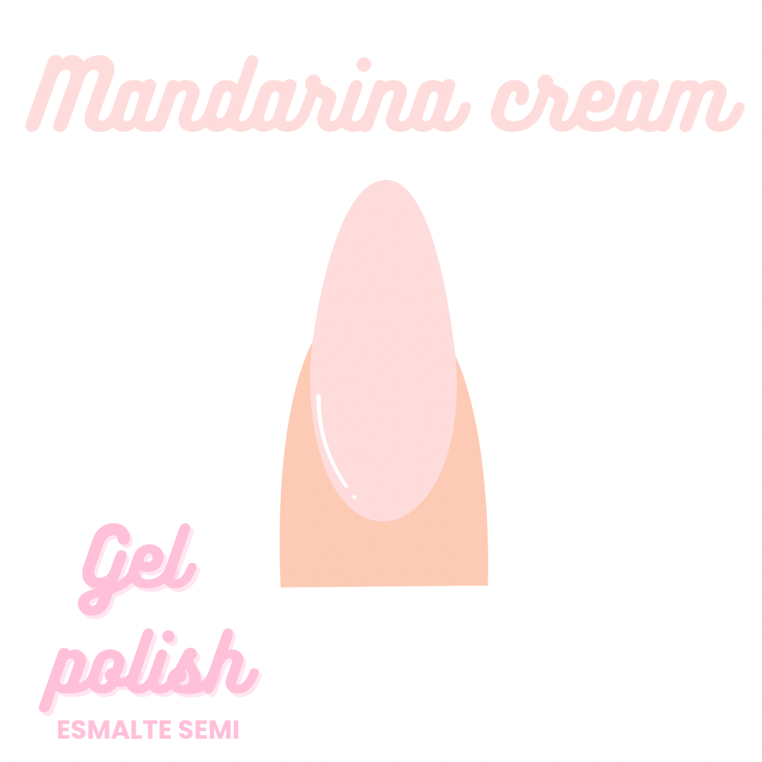 Esmalte mandarina cream NEW