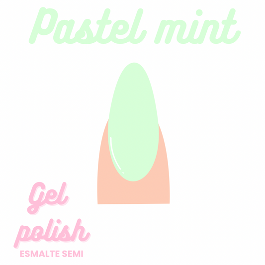 Esmalte pastel mint NEW