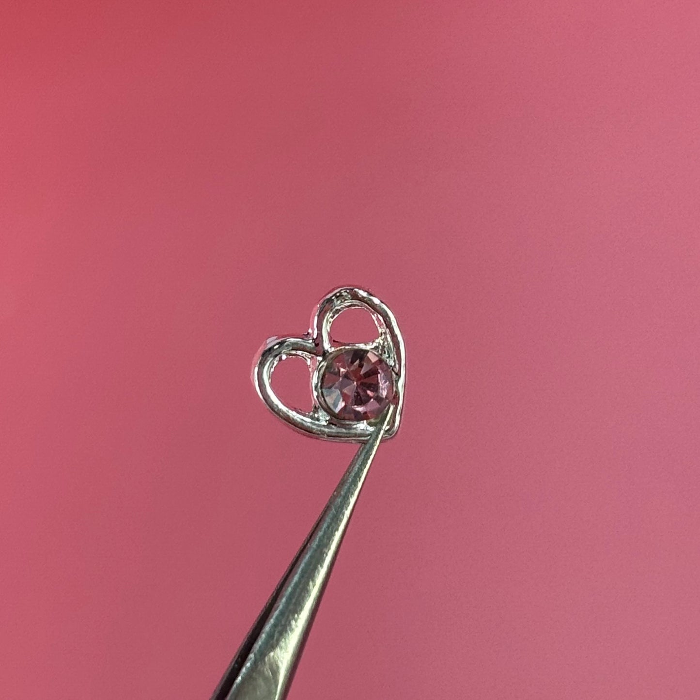 Corazón brillito x2 Uds