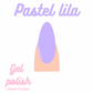 Esmalte pastel lila NEW