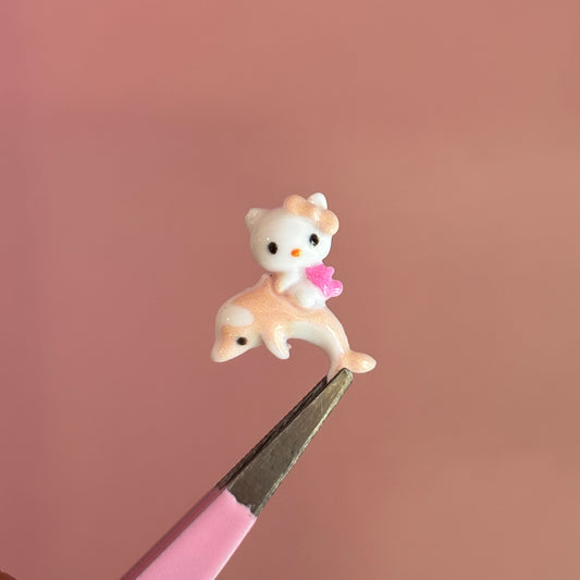 Kitty delfín beige 2Uds
