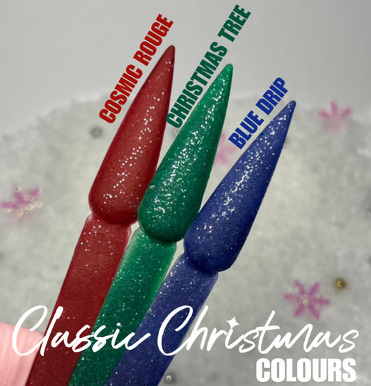Classic Christmas colours 20g acrylic collection