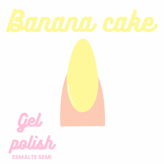 Esmalte Banana cake NEW