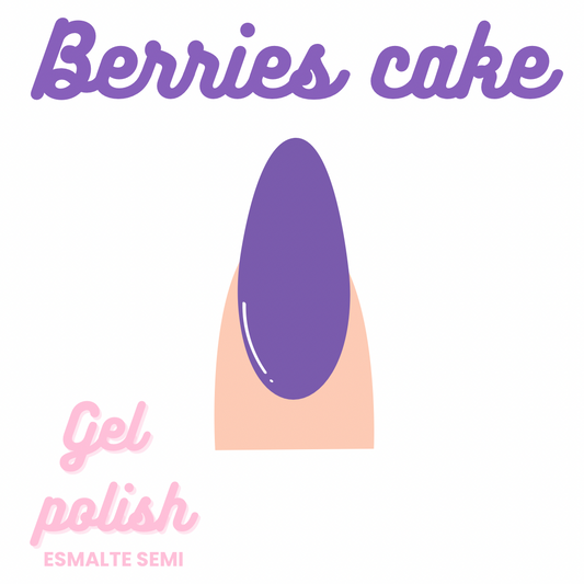 Esmalte Berries cake