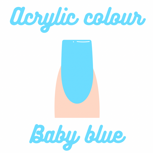 Acrílico Baby blue 20g