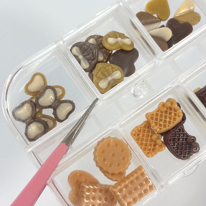CAJITA CHOCOLATINAS + GALLETAS 30 Uds