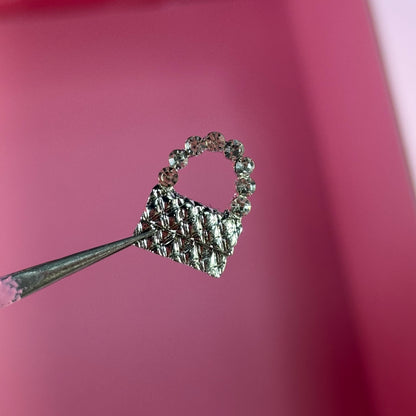 Bolsitos rosa ,blanco o plata x2 Uds