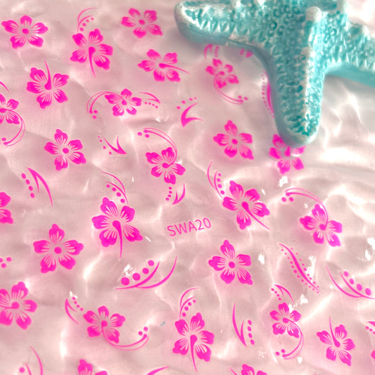 Hawaii Fucsia sticker