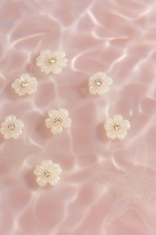 Flores hawaii cristal 2 Uds